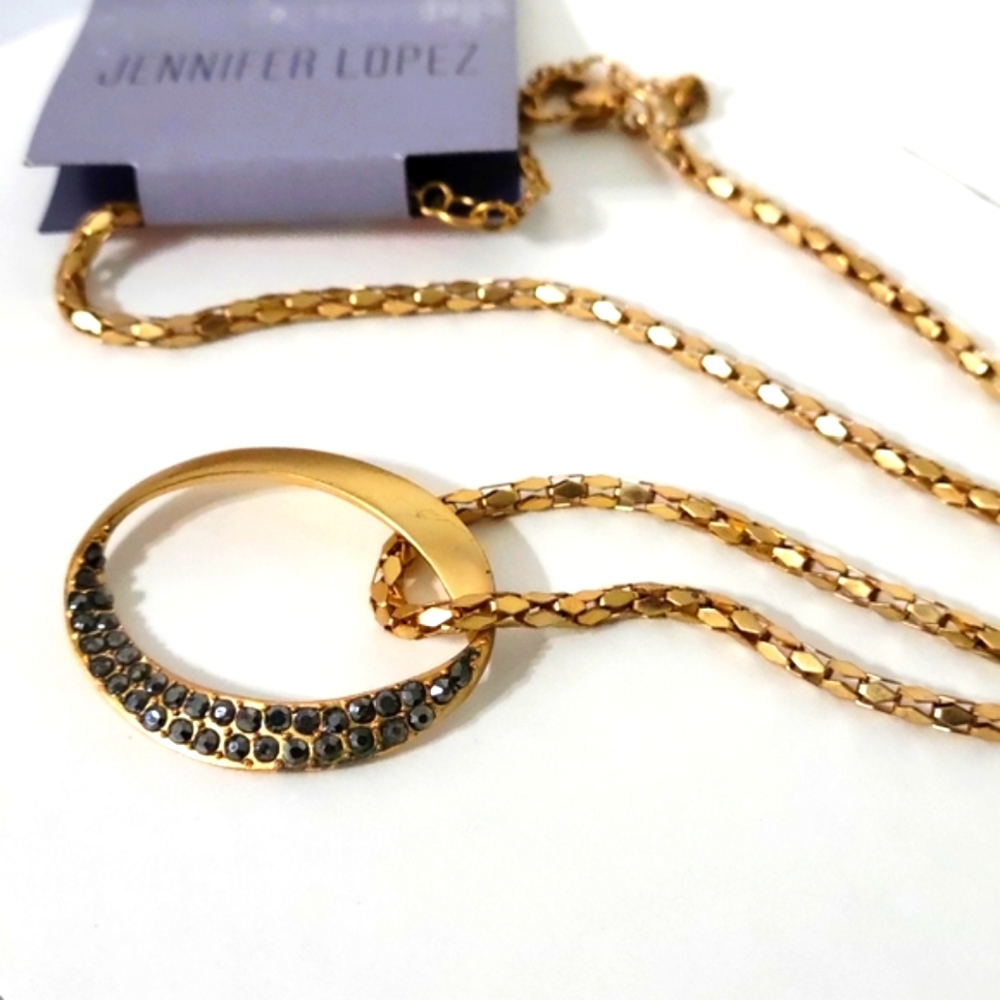 Jennifer Lopez Gold Toned Necklace